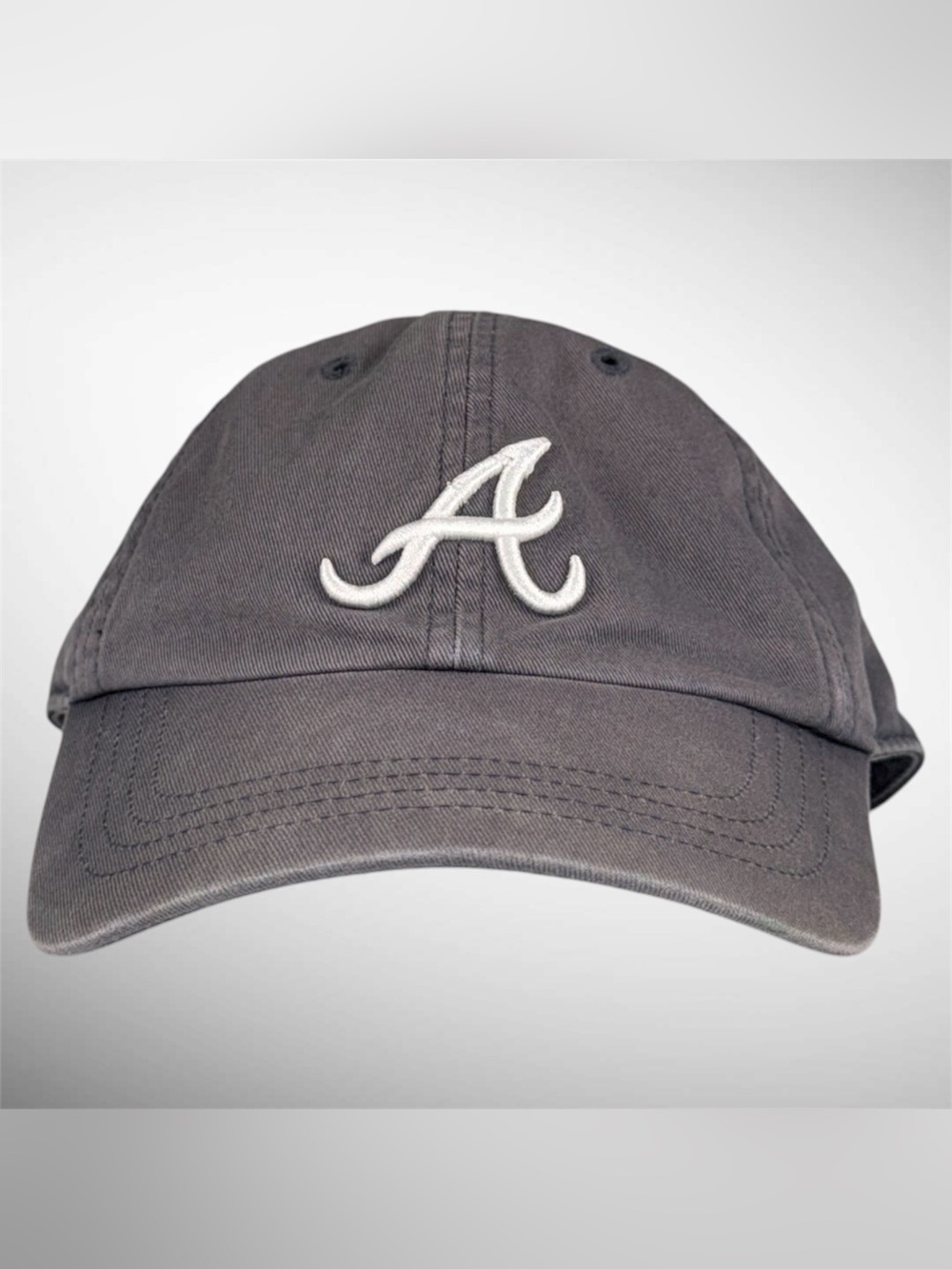 The Franchise Vintage Y2K Atlanta Braves Fitted Baseball Cap Size Small